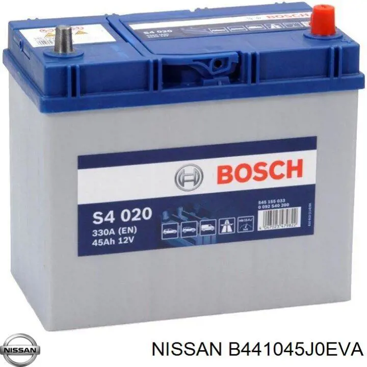 B441045J0EVA Nissan акумуляторна батарея, акб