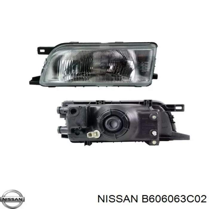 B606063C02 Nissan фара ліва