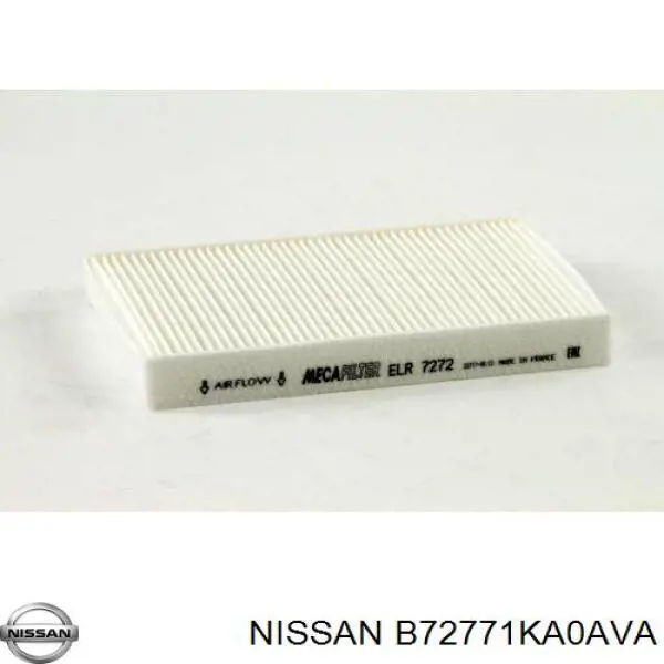 Фільтр салону B72771KA0AVA Nissan/Infiniti