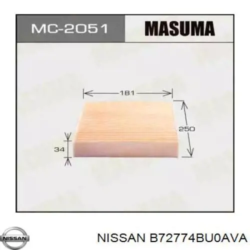  Nissan/Infiniti B72774BU0AVA ціна, від 26.02 USD