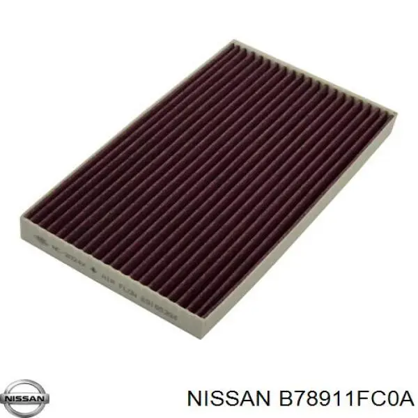 B78911FC0A Nissan фільтр салону