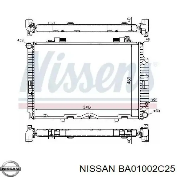  BA01002C25 Nissan