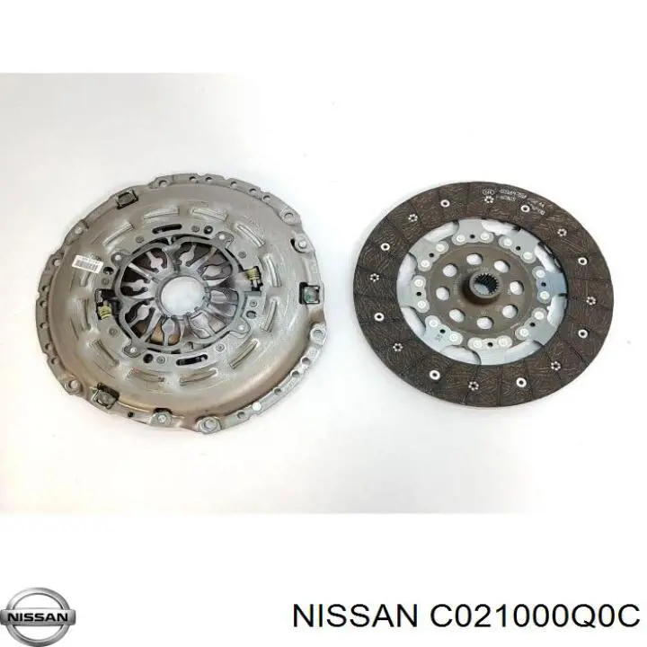 Купити C021000Q0C Renault (RVI) Комплект зчеплення (диск, корзина, підшипник)