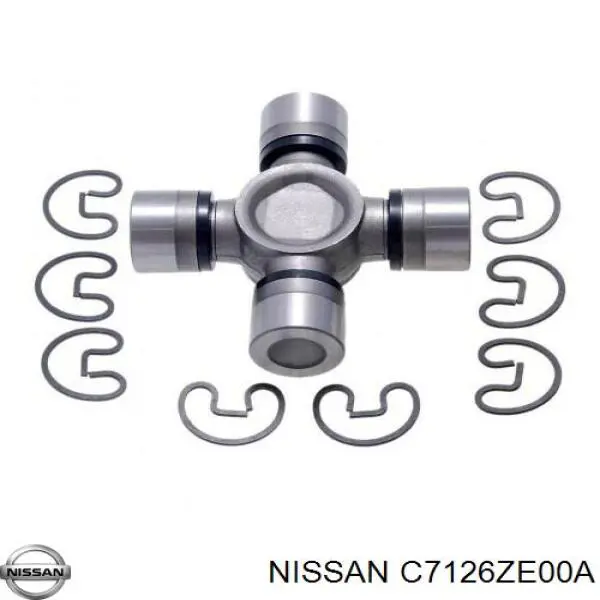 Хрестовина карданного валу Nissan/Infiniti C7126ZE00A ціна, від 38.60 USD