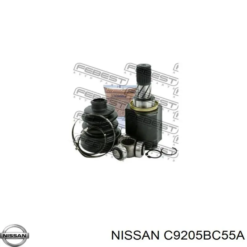 Купити C9205BC55A Nissan/Infiniti ШРУС внутрішній, тришиб/трипод/тріпоід