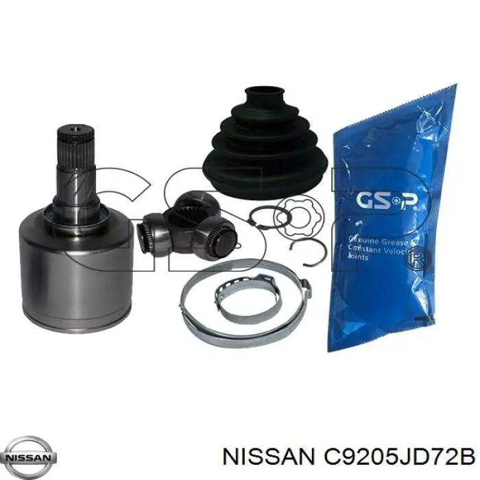 Купити C9205JD72B Nissan/Infiniti Граната внутрішня, передня, ліва
