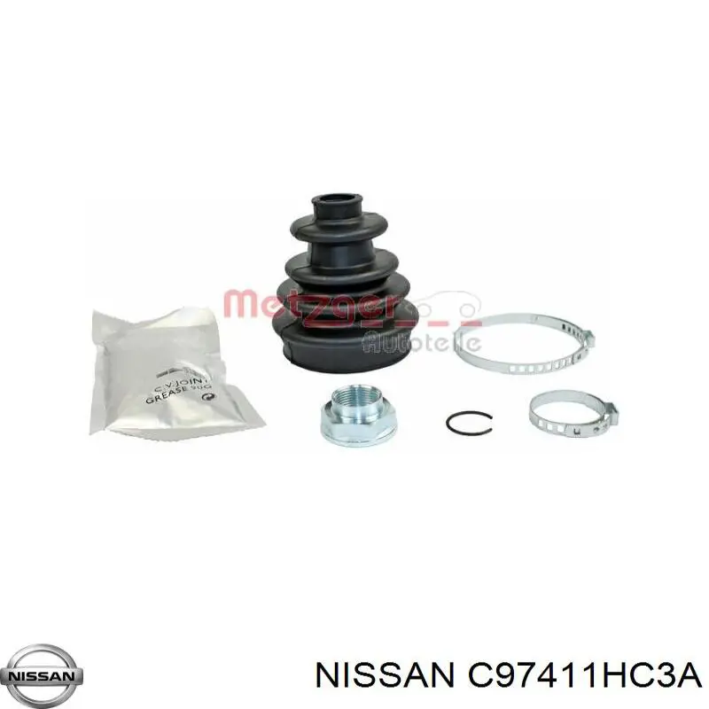 0025897 GKN-Spidan Пильник гранати внутрішній, лівий