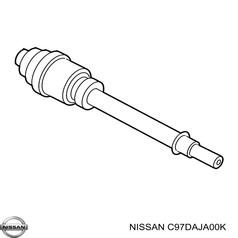 Купити C97DAJA00K Nissan/Infiniti Пильник шарніра кутових швидкостей внутрішній передній