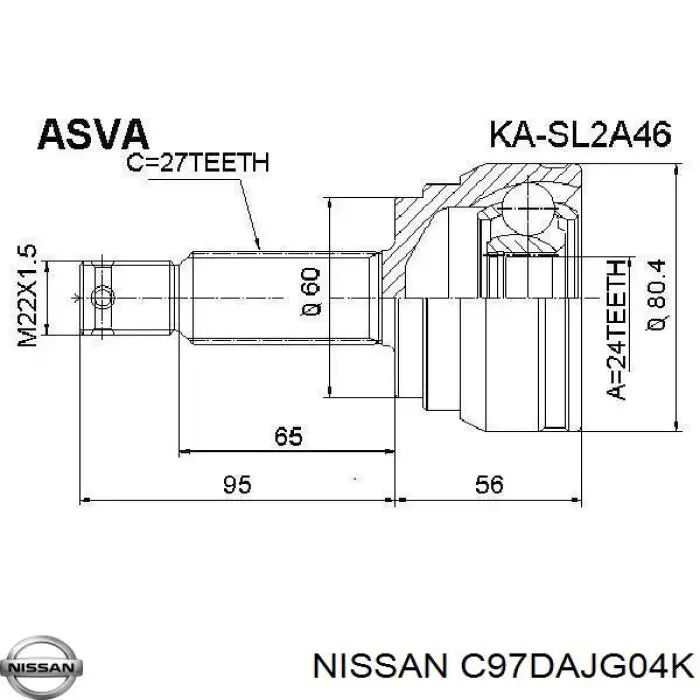  C97DAJG04K Nissan/Infiniti