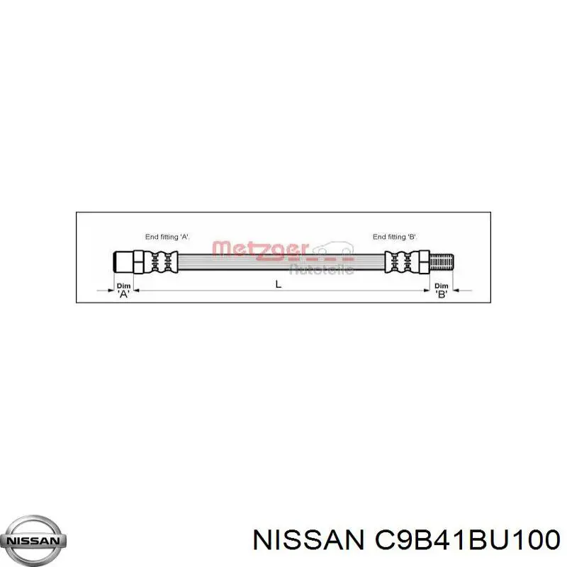 Пильник ШРКШ зовнішній Nissan/Infiniti C9B41BU100