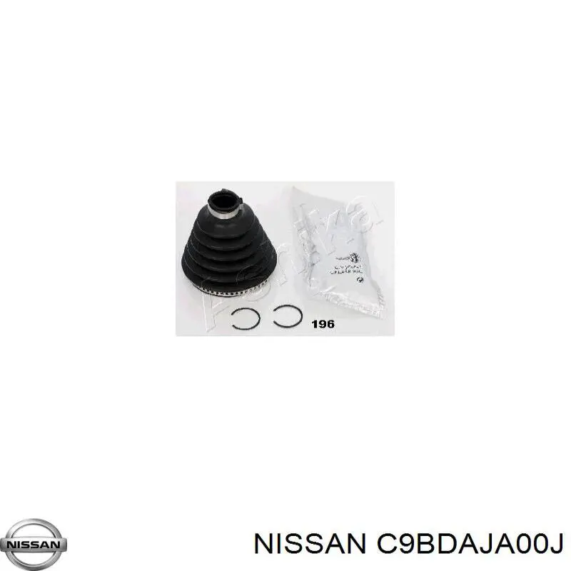 Пильник шарніра кутових швидкостей зовнішній передній Nissan/Infiniti C9BDAJA00J ціна, від 13.74 USD