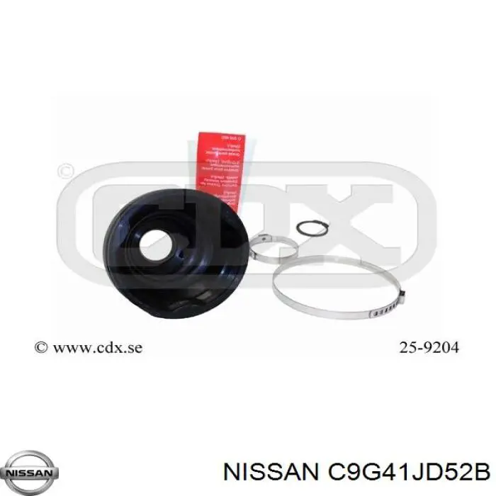Купити C9G41JD52B Nissan/Infiniti Пильник гранати внутрішній, правий