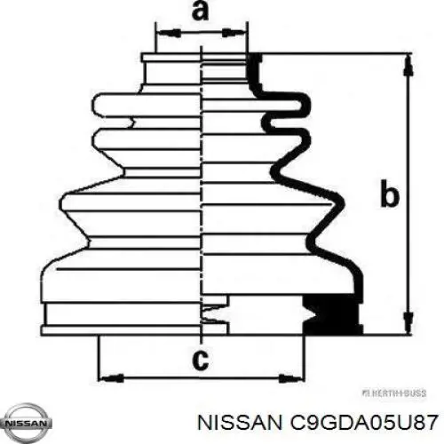 C9GDA05U87 Nissan/Infiniti 
