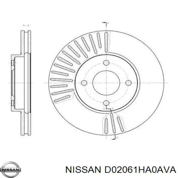 D02061HA0AVA Nissan/Infiniti 