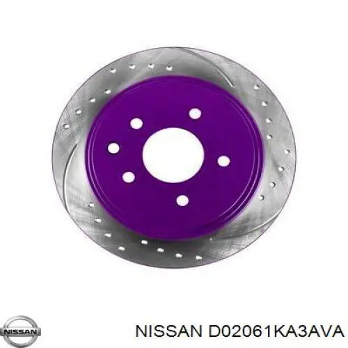 Купити D02061KA3AVA Nissan/Infiniti Ротор гальмівний