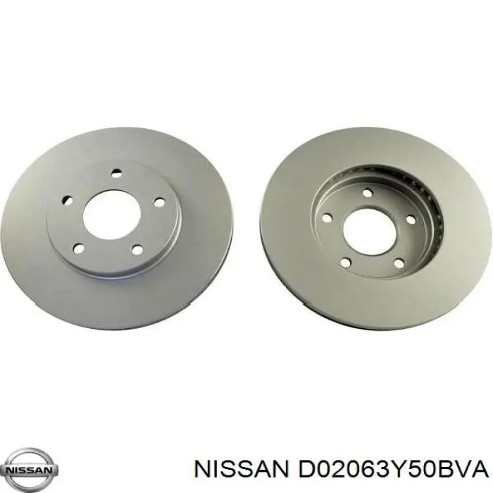 Гальмівні диски передні D02063Y50BVA Nissan/Infiniti