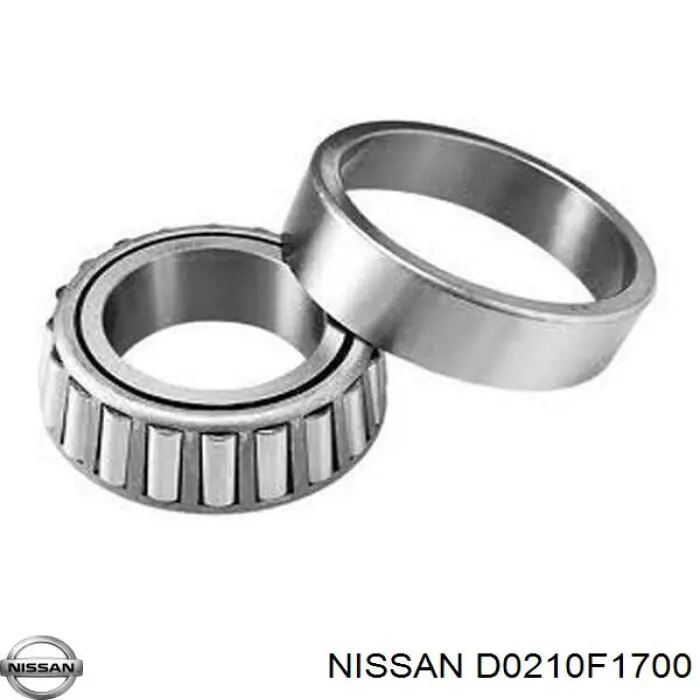 Передній підшипник колеса Nissan/Infiniti D0210F1700 ціна, від 8.34 USD