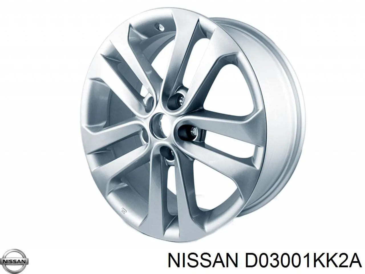 D03001KK2A Nissan/Infiniti Диски колісні литі (легкосплавні, титанові)