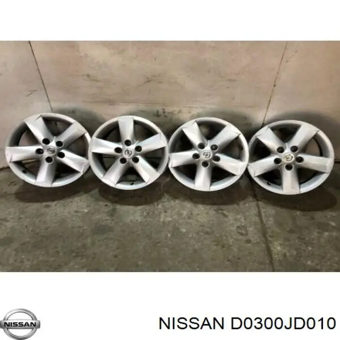 Диски колісні литі (легкосплавні, титанові) D0300JD01B Nissan/Infiniti