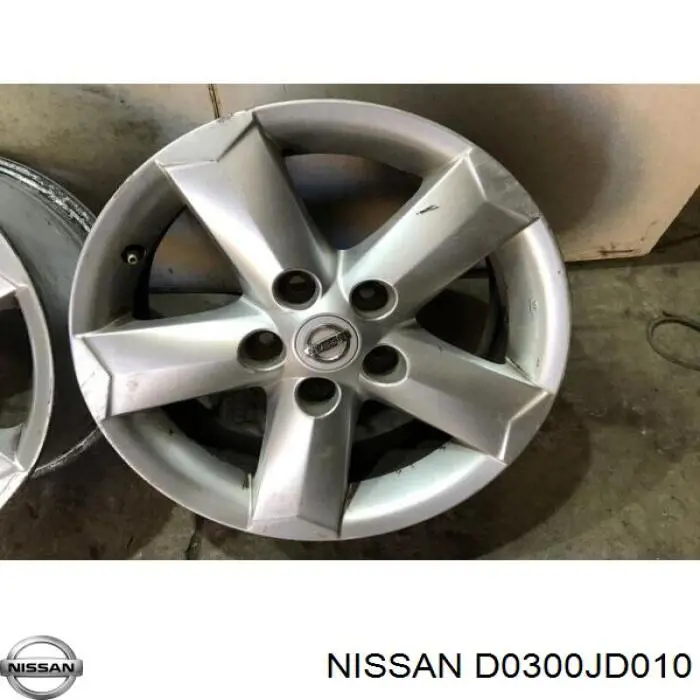 D0300JD010 Nissan диски колісні литі (легкосплавні, титанові)