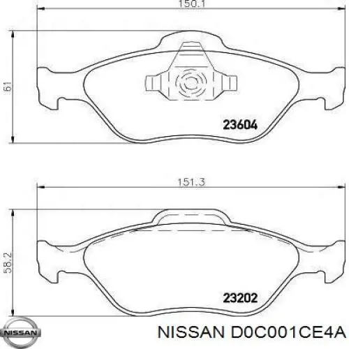D0C001CE4A Nissan/Infiniti