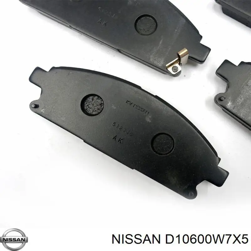 Гальмівні колодки Nissan/Infiniti D10600W7X5 ціна, від 23.83 USD