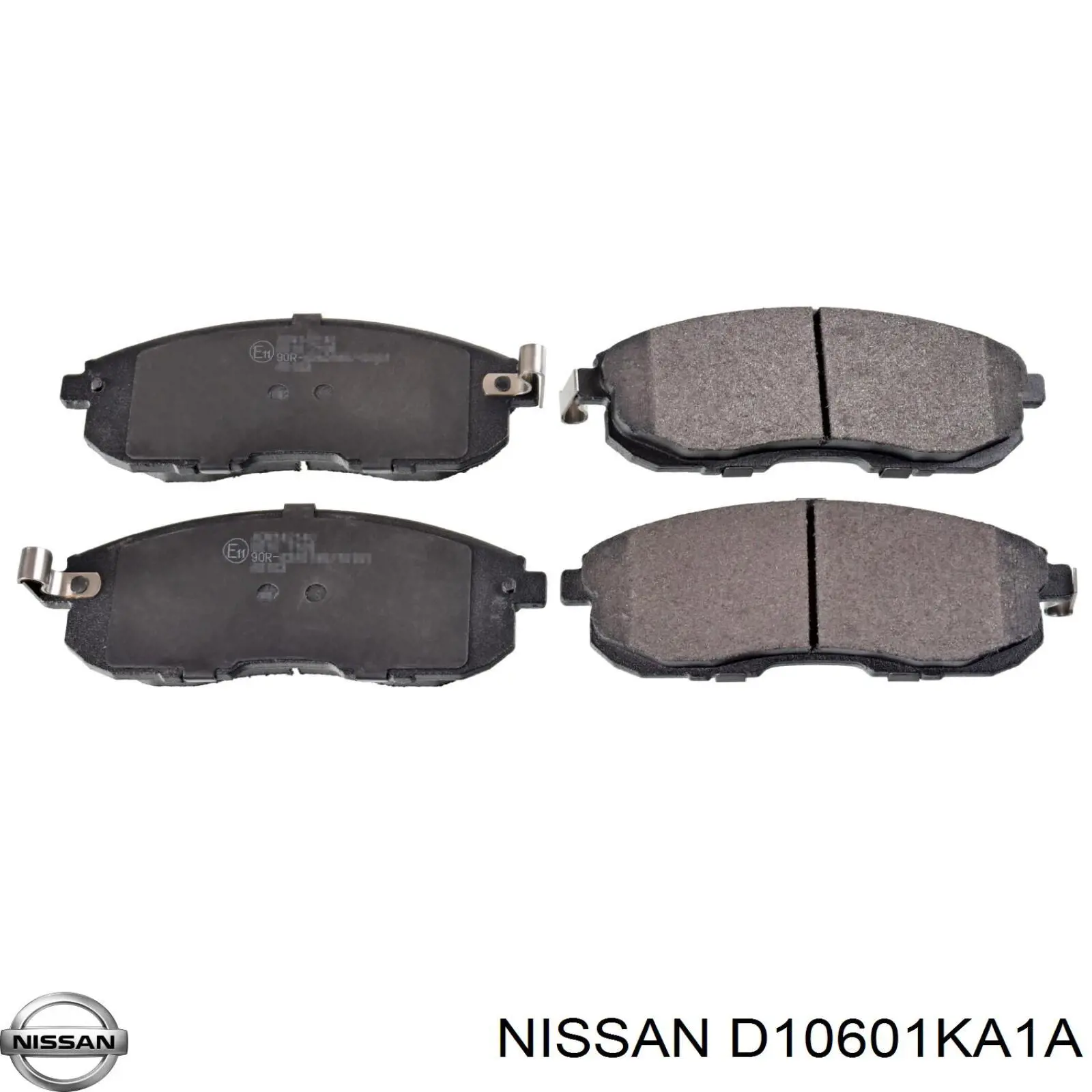 Купити D10601KA1A Nissan/Infiniti Колодки гальмівні передні, дискові