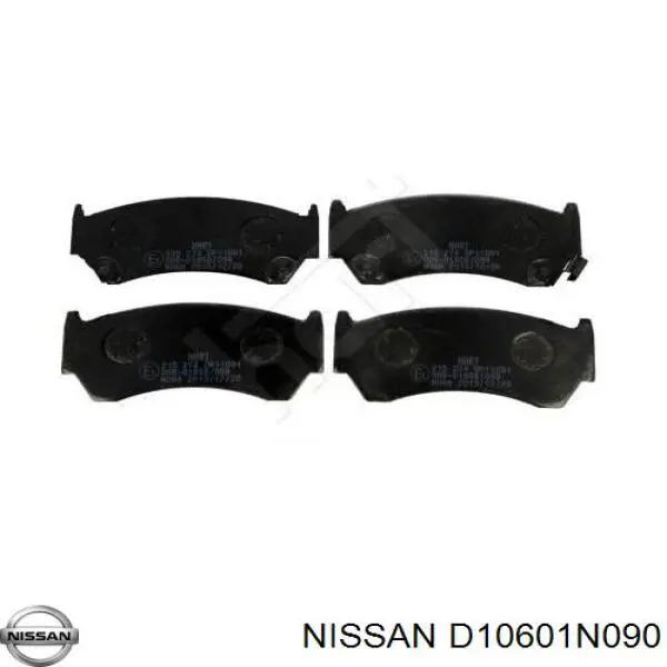 D10601N090 Nissan колодки гальмівні передні, дискові