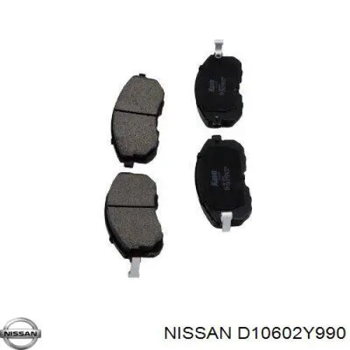 Гальмівні колодки Nissan/Infiniti D10602Y990 ціна, від 17.80 USD