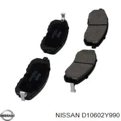 Купити D10602Y990 Nissan/Infiniti Колодки гальмівні передні, дискові