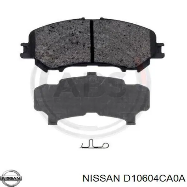 Гальмівні колодки Nissan/Infiniti D10604CA0A ціна, від 27.93 USD