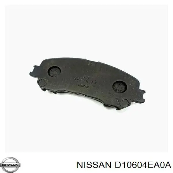 Купити D10604EA0A Nissan/Infiniti Колодки гальмівні передні, дискові