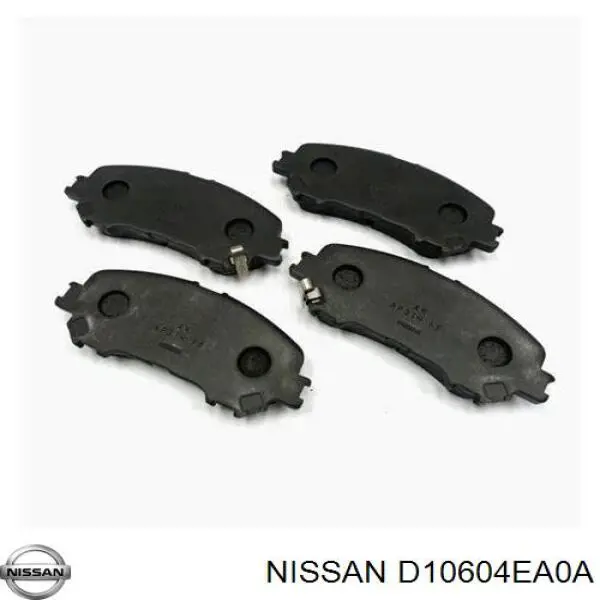Тормозні колодки Nissan/Infiniti D10604EA0A