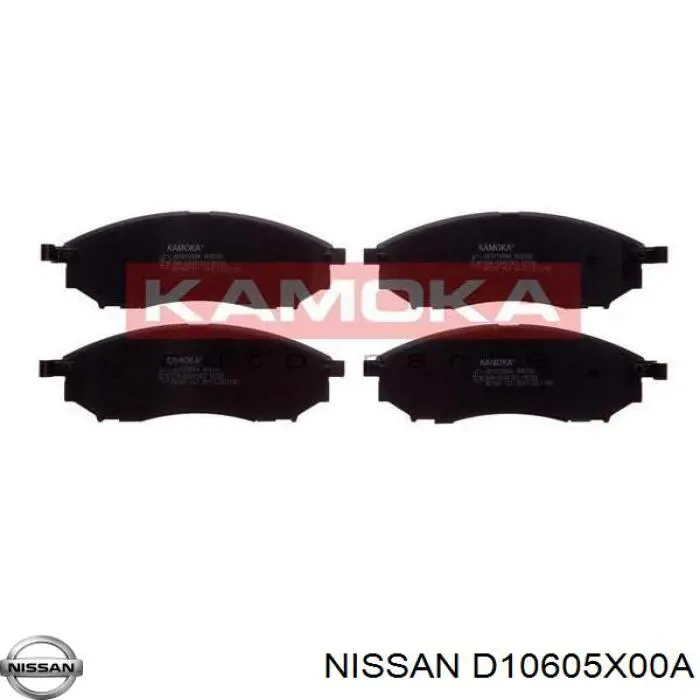 Гальмівні колодки Nissan/Infiniti D10605X00A ціна, від 28.02 USD