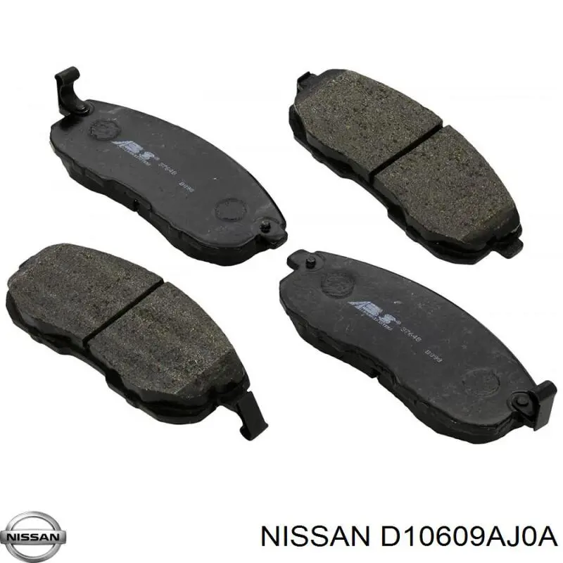 Гальмівні колодки Nissan/Infiniti D10609AJ0A ціна, від 26.16 USD
