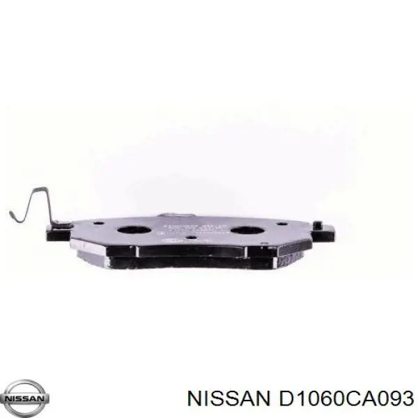 Передні тормозні колодки D1060CA093 Nissan/Infiniti