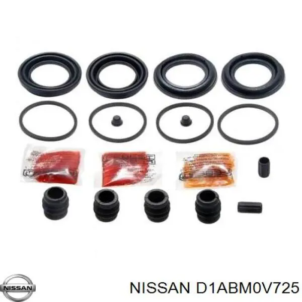 Ремкомплект супорту гальмівного переднього Nissan/Infiniti D1ABM0V725 ціна, від 17.52 USD
