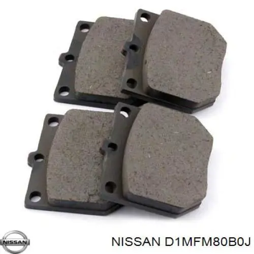 Передні тормозні колодки 68144427AA Chrysler