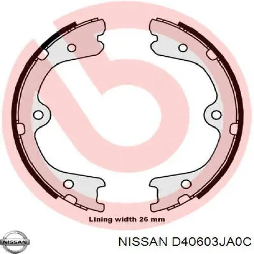 Nissan/Infiniti D40603JA0C ціна, від 32.93 USD