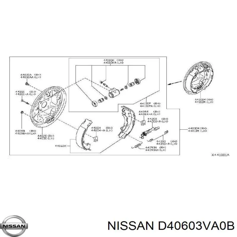 D40603VA0B Nissan/Infiniti 