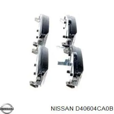 Купити D40604CA0B Nissan/Infiniti Задні колодки