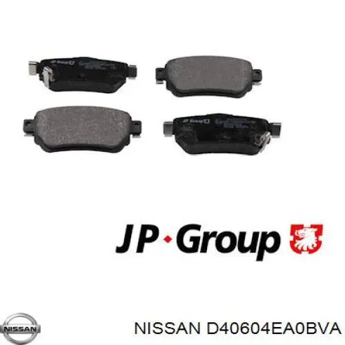 Купити D40604EA0BVA Nissan/Infiniti Задні колодки