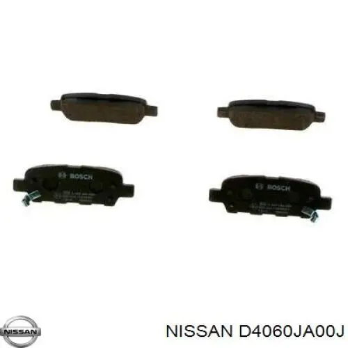 Купити D4060JA00J Nissan/Infiniti Задні колодки