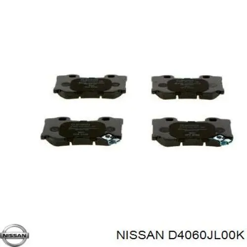 Купити D4060JL00K Nissan/Infiniti Задні колодки
