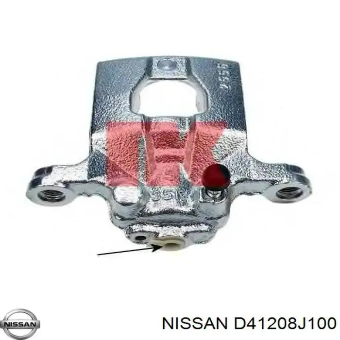Ремкомплект супорту гальмівного заднього Nissan/Infiniti AY620NS033 ціна, від 6.11 USD