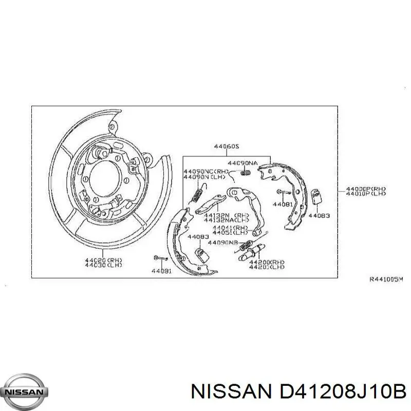Купити D41208J10B Nissan/Infiniti 