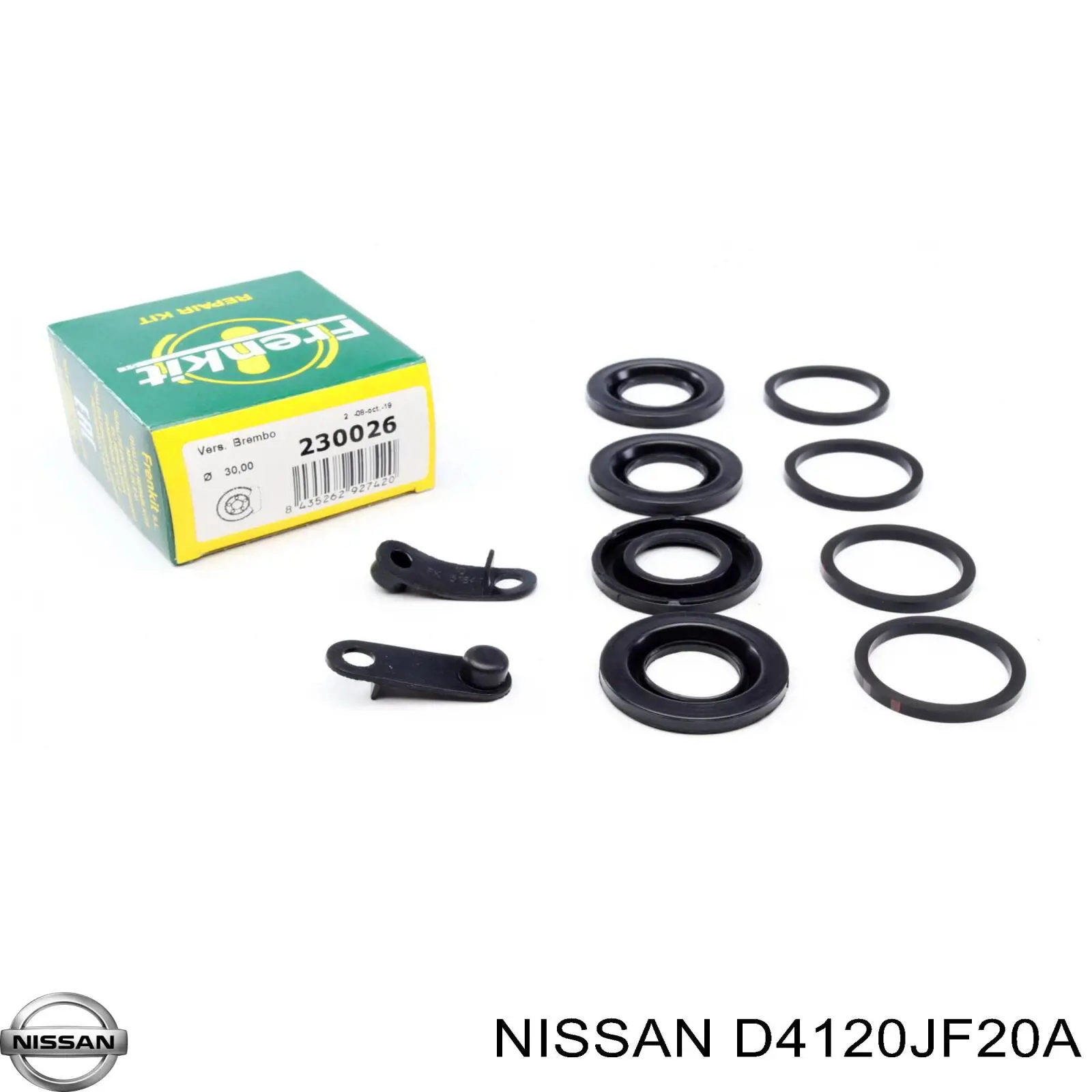Ремкомплект супорту D4120JF20A Nissan/Infiniti