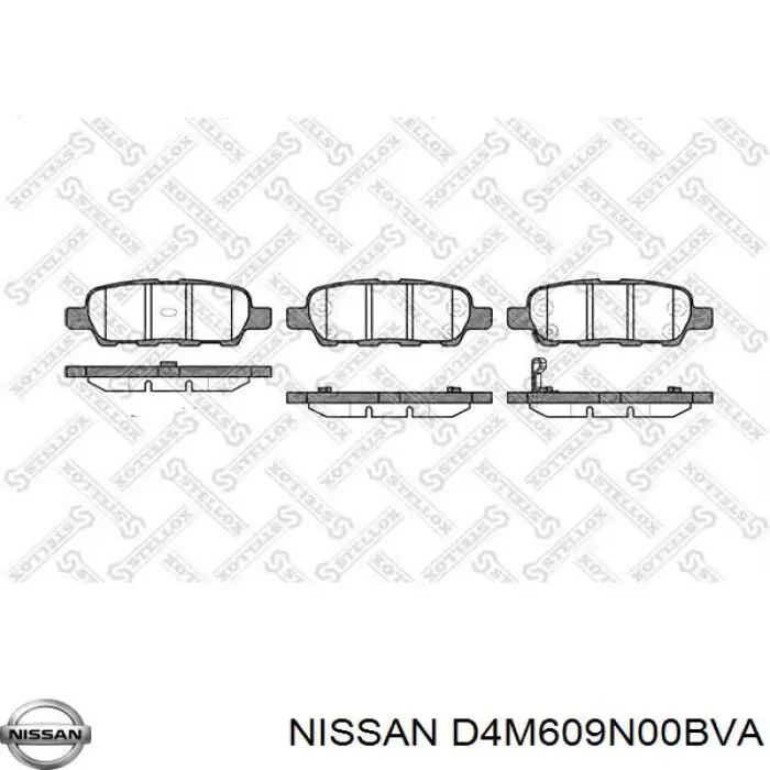  Nissan/Infiniti D4M609N00BVA ціна, від 58.35 USD