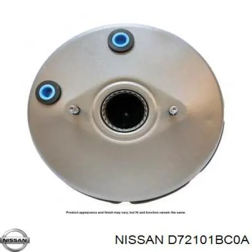 D72101BC0A Nissan/Infiniti Підсилювач гальм вакуумний