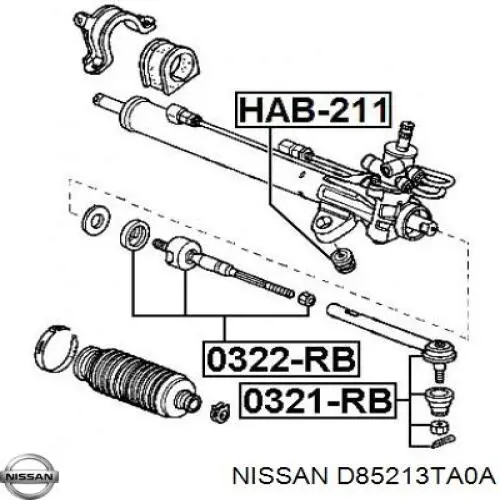 Купити PS21505 Sato Tech Тяга рульова поздовжня
